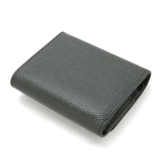 Louis Vuitton Taiga Ardoise Case Porte Sergey Monnaie black leather - Picture 1 of 6